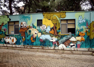 Graffiti-Gestaltung <br> Tierheim Antalya